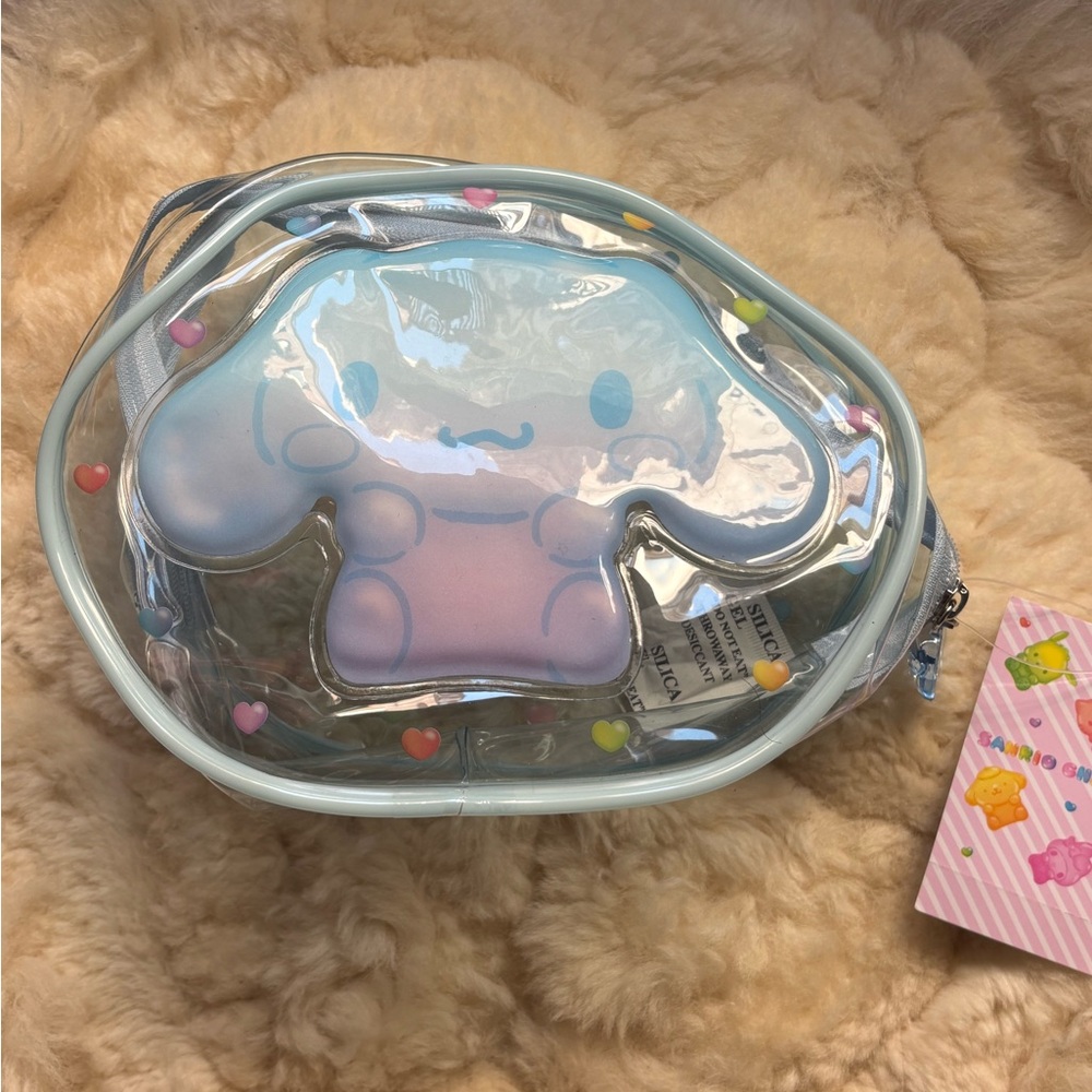 Sanrio Blue and Pink Kids Accessory Bag